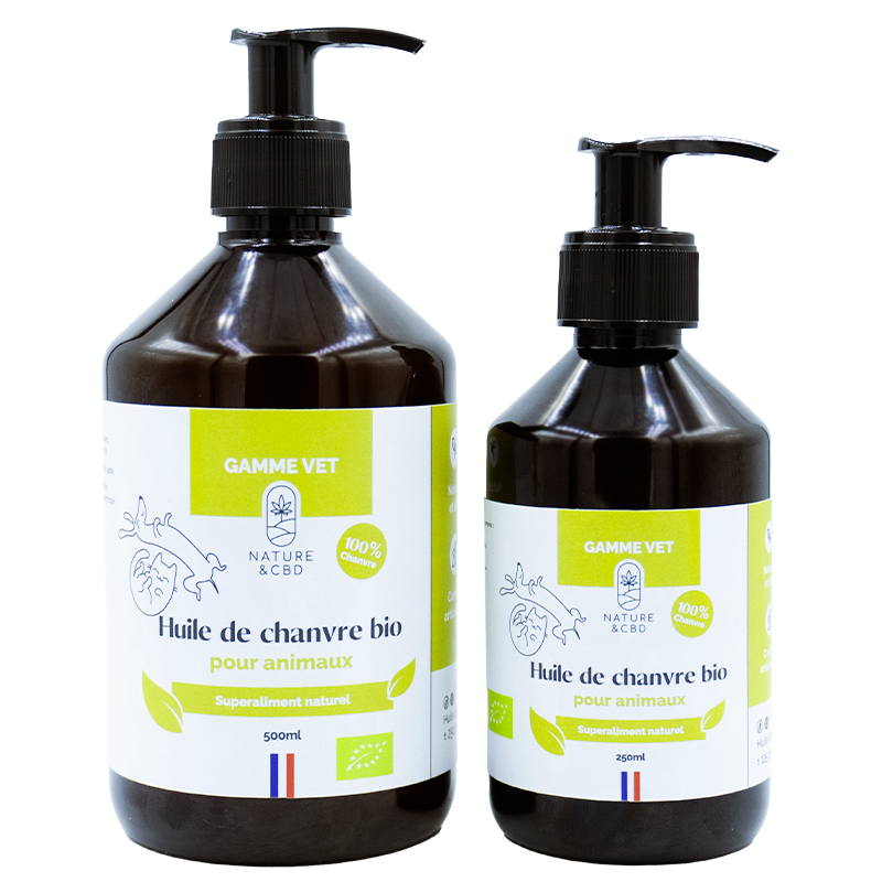 Huile de chanvre BIO -...