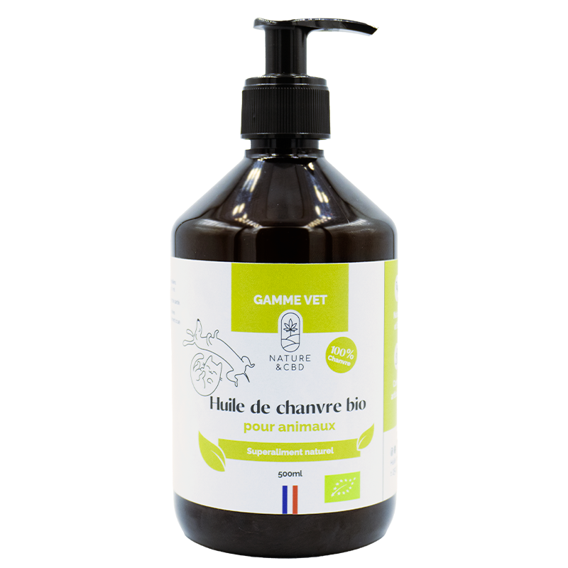 Huile de chanvre BIO -...