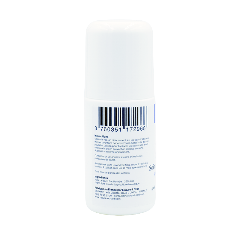 Soin coussinets CBD 6% -...