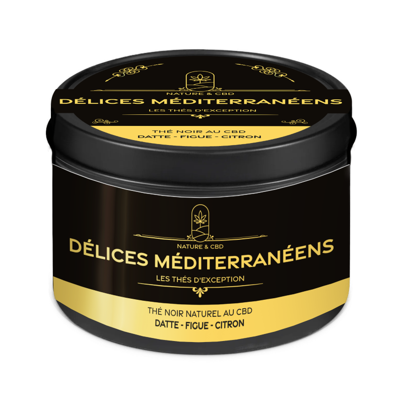 Thé Noir au CBD Délices...