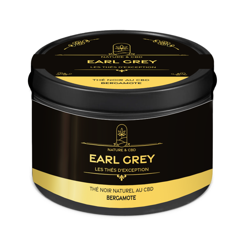 Thé Noir au CBD Earl Grey -...
