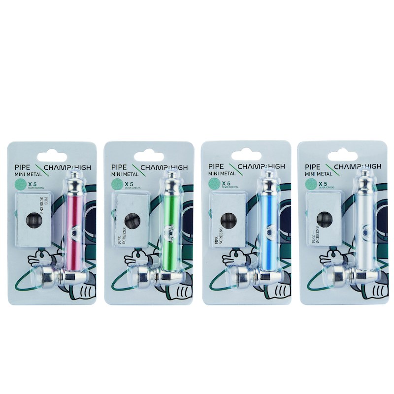 Mini pipe en métal - Boîte...