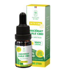 Macérat Huile CBD au citron...