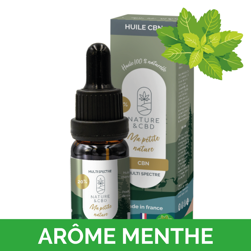 Huile CBN à la menthe - Ma...