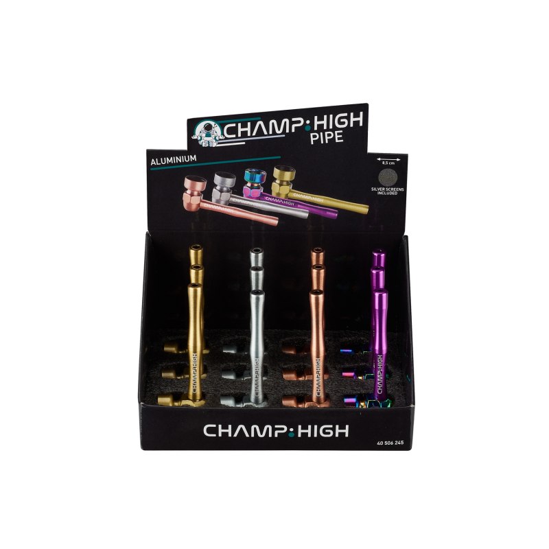 Mini pipe en alu - Boîte de 12