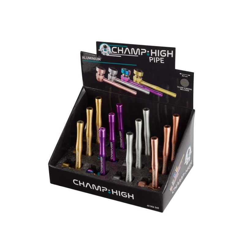 Mini pipe en alu - Boîte de 12