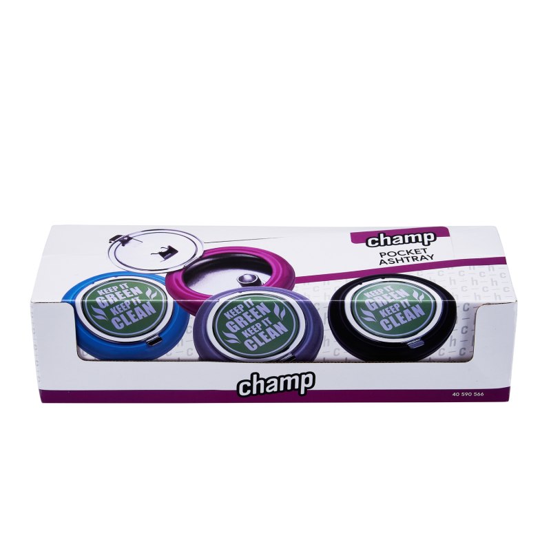 Cendrier de poche avec...