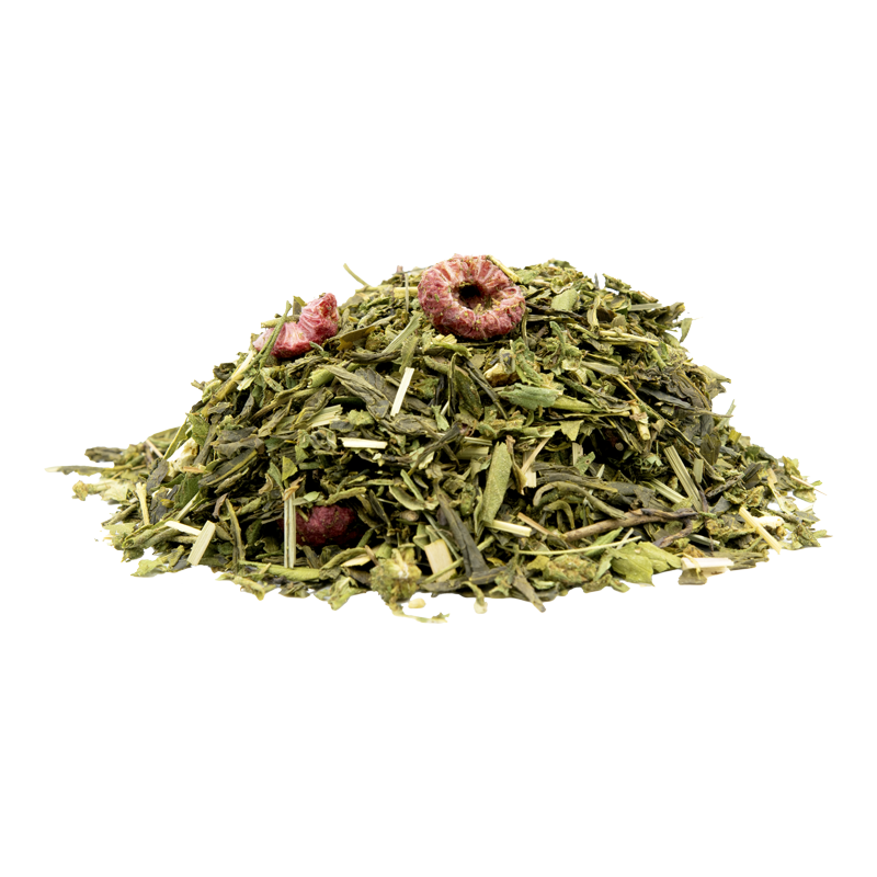 Thé Vert au CBD Framboise...