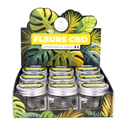 Présentoir - Fleurs CBD en...