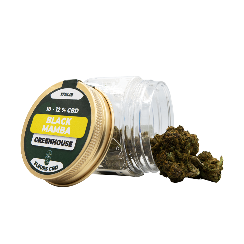 Fleurs CBD en pot - Black...