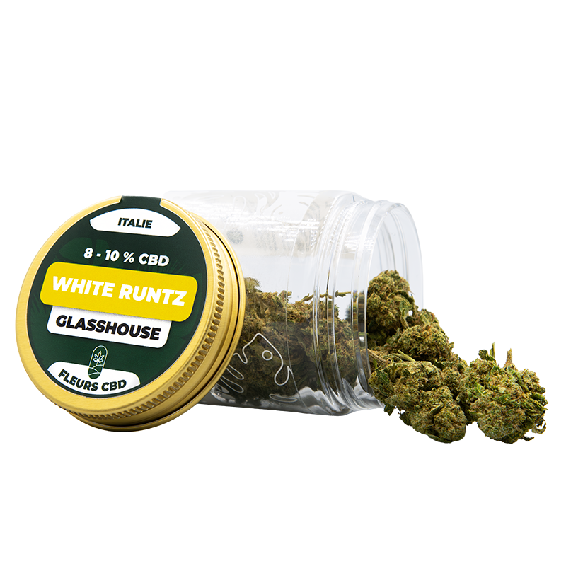 Fleurs CBD en pot - White...