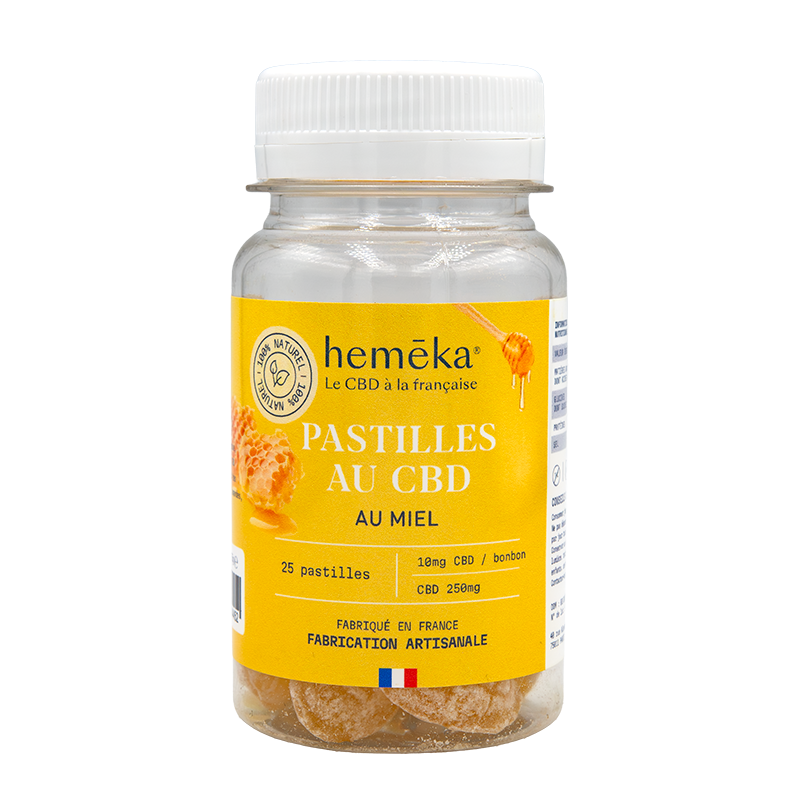 Bonbons Miel au CBD 10 mg -...
