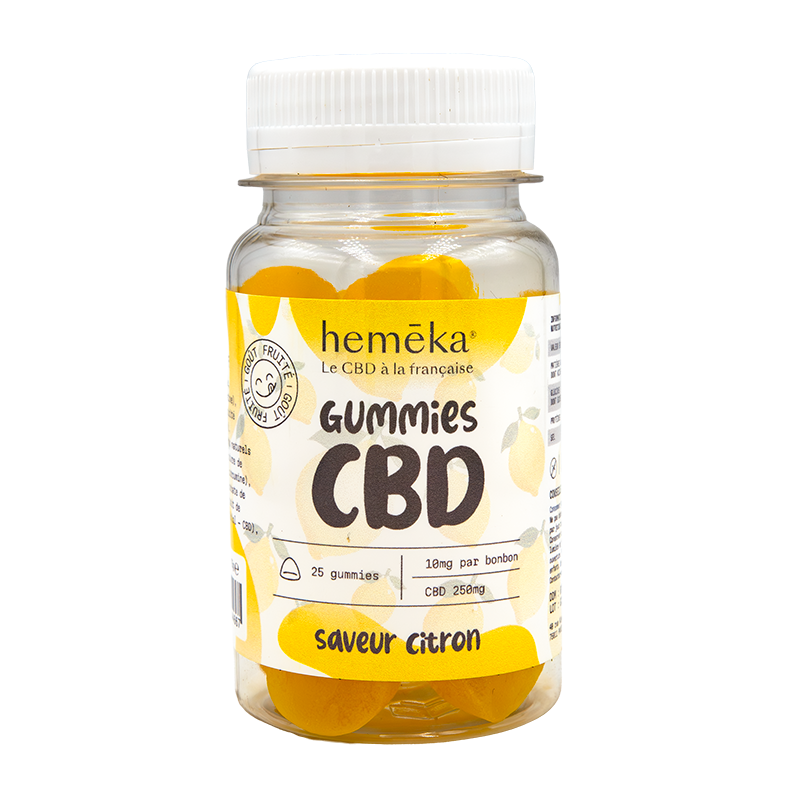 Gummies Citron au CBD 10 mg...