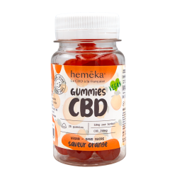 Gummies Orange au CBD 10 mg...