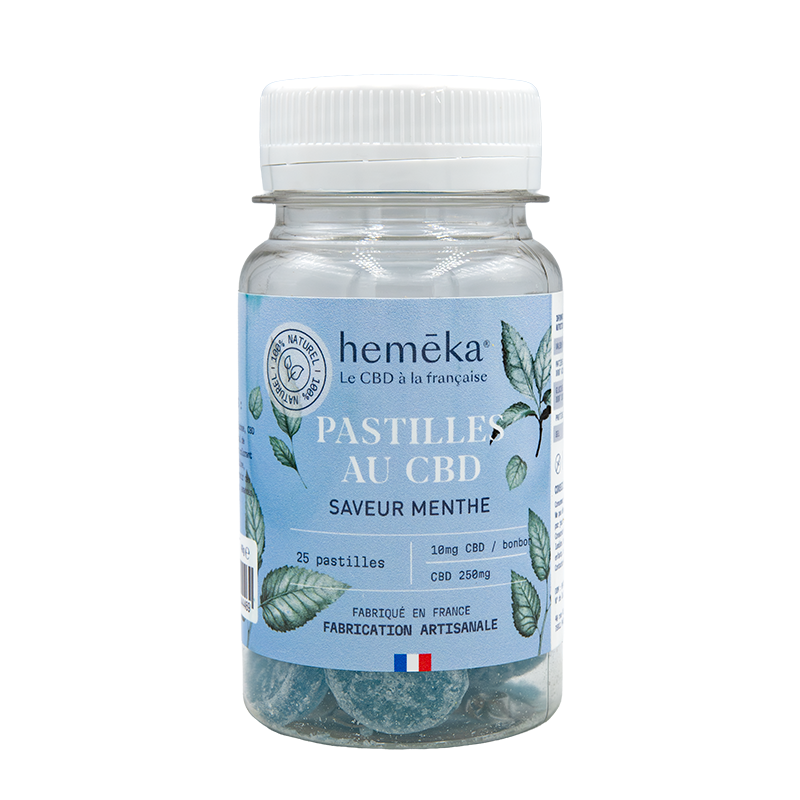 Bonbons Menthe au CBD 10 mg...
