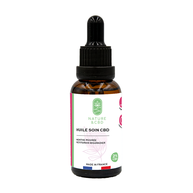 Huile de soin CBD 2%