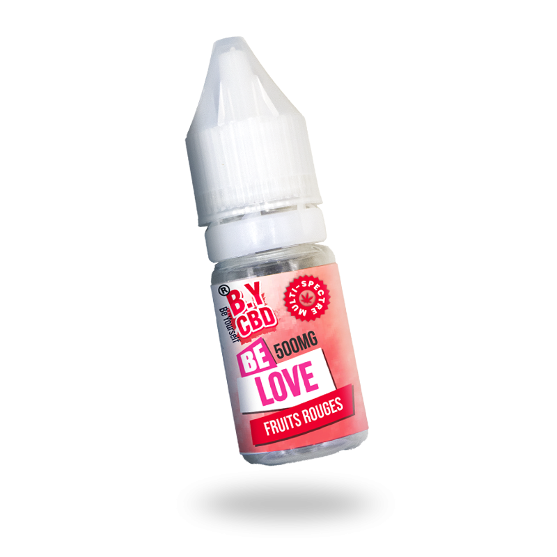 Test et avis du e-liquide CBD Be Love (Fruits rouges) de B.Y CBD