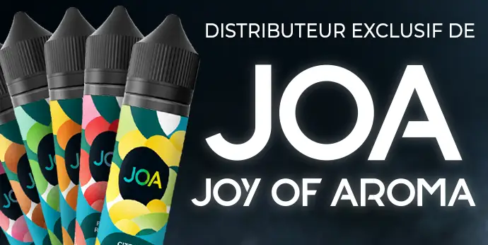 Grossiste E-liquide sans CBD - JOA Joy Of Aroma